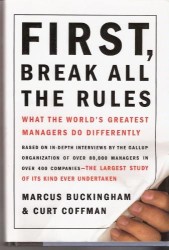 First, Break All The Rules (book cover)